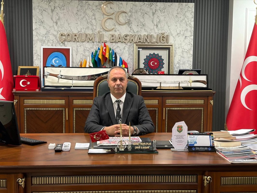 MHP Çorum İl Başkanı Mehmet İhsan Çıplak’ın 15 Temmuz Demokrasi ve Millî Birlik Günü Mesajı