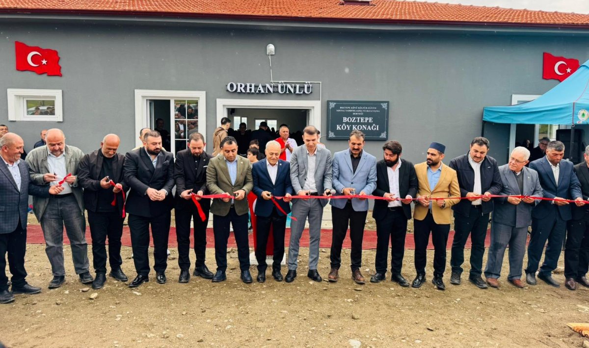Uğurludağ Boztepe Köyü'nde Taziye Evi Hizmete Açıldı