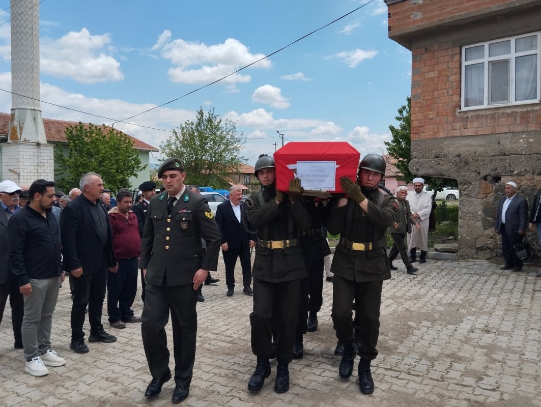 Kıbrıs Gazisi Emekli Astsubay Satılmış Cevahir, Osmancık'ta Son Yolculuğuna Uğurlandı
