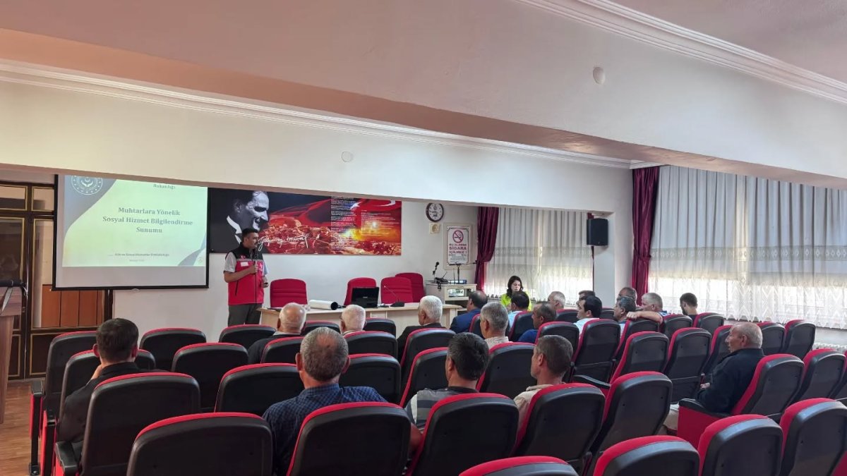 Osmancık'ta Muhtarlara Sosyal Hizmetler Zirvesi: "Devletin Şefkat Eli Her Haneye Ulaşacak"