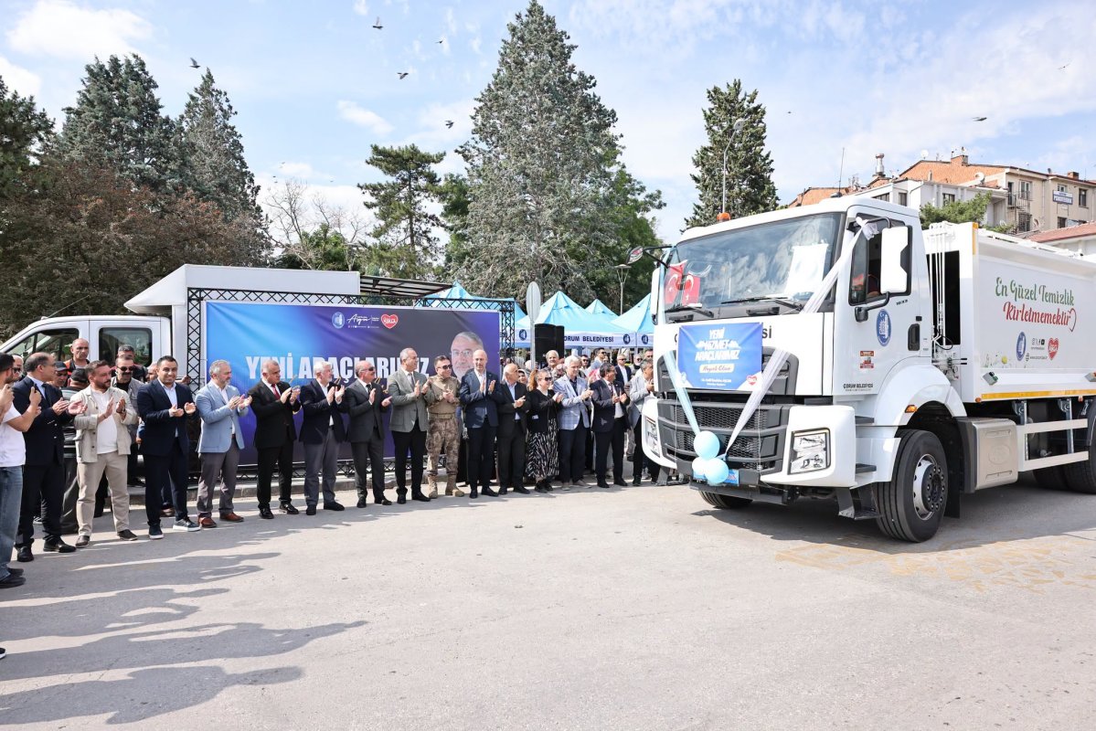 Çorum Belediyesi'nden 83 Milyon Liralık Dev Araç Yatırımı