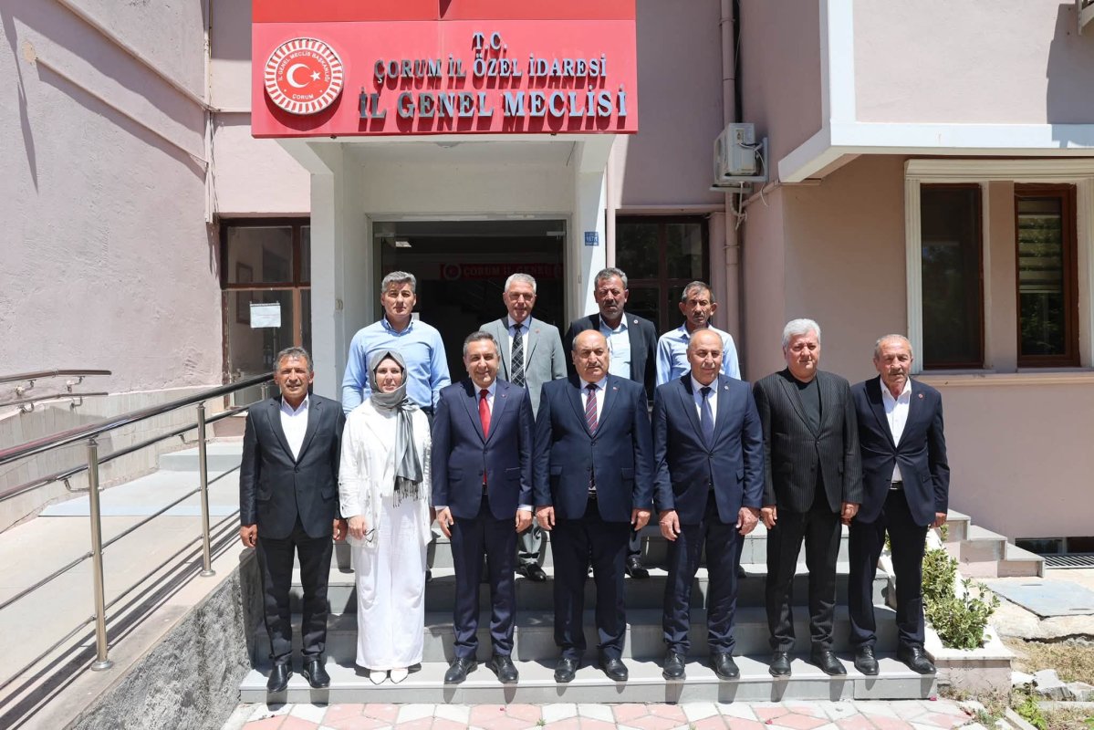 Dere Ve Arslan’dan İl Genel Meclisi Başkanı Duran Bıyık'a Ziyaret