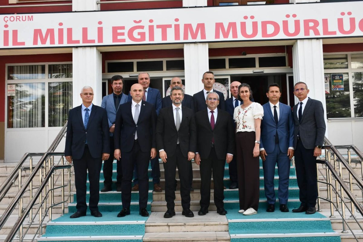 MEB Ortaöğretim Genel Müdürü Cengiz Mete'den Çorum'a Önemli Ziyaret