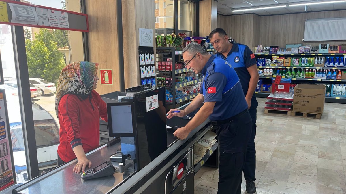 İskilip Belediyesi'nden Zincir Marketlere Sıkı Denetim