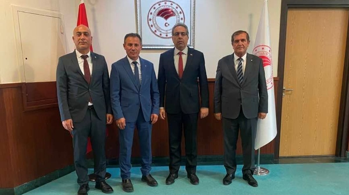Kaya ve Özkubat Tarım Bakan Yardımcısını Ziyaret Etti