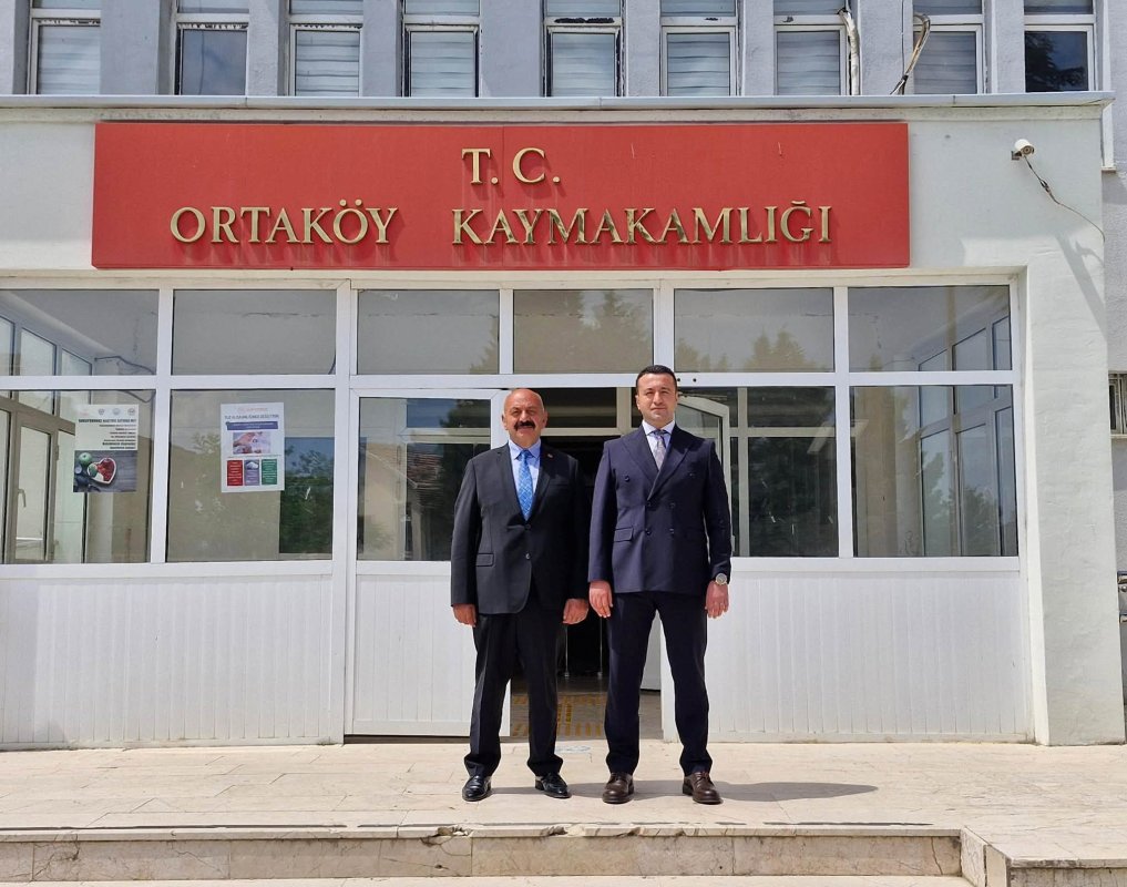 Ortaköy Belediye Başkanı İsbir'den Yeni Kaymakam Şimşek'e 