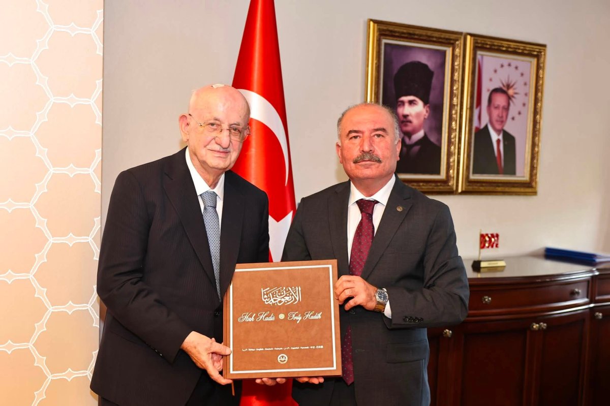 TBMM 27. Başkanı İsmail Kahraman'dan Çorum Valiliğine Ziyaret