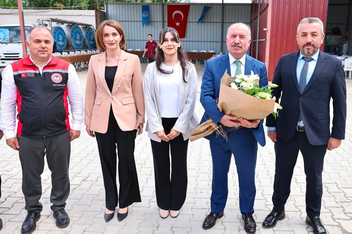 Vali Ali Çalgan'dan Mecitözü Süt Üreticileri Birliği'ne Ziyaret