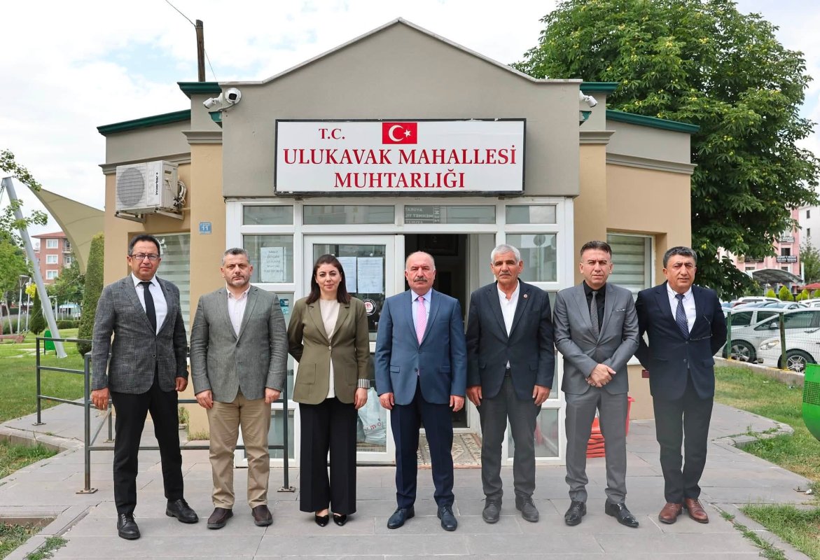 Vali Ali Çalgan'dan Ulukavak Mahalle Muhtarlığına Ziyaret