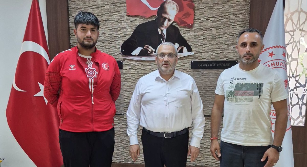 Milli Boccecilerden İl Milli Eğitim Müdürü Çağlar'a Ziyaret