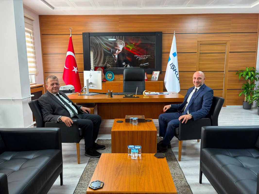 Çorum Tso Başkanı Başaranhıncal'dan İşkur İl Müdürü Saraçoğlu'na Hayırlı Olsun Ziyareti