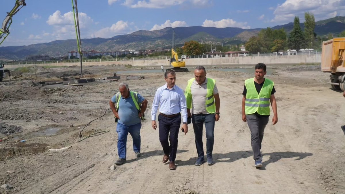 Osmancık Kaymakamı Duman'dan Şişme Savak Projesine İnceleme