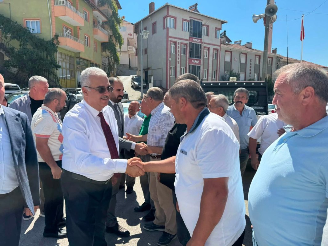 Milletvekili Ahlatcı Oğuzlar'da Talepleri Dinledi