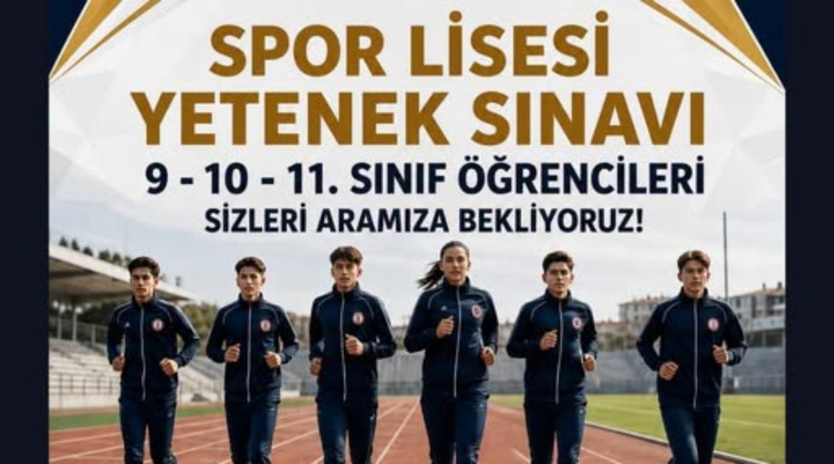 Çorum Spor Lisesi'nden Öğrencilere Çağrı: 