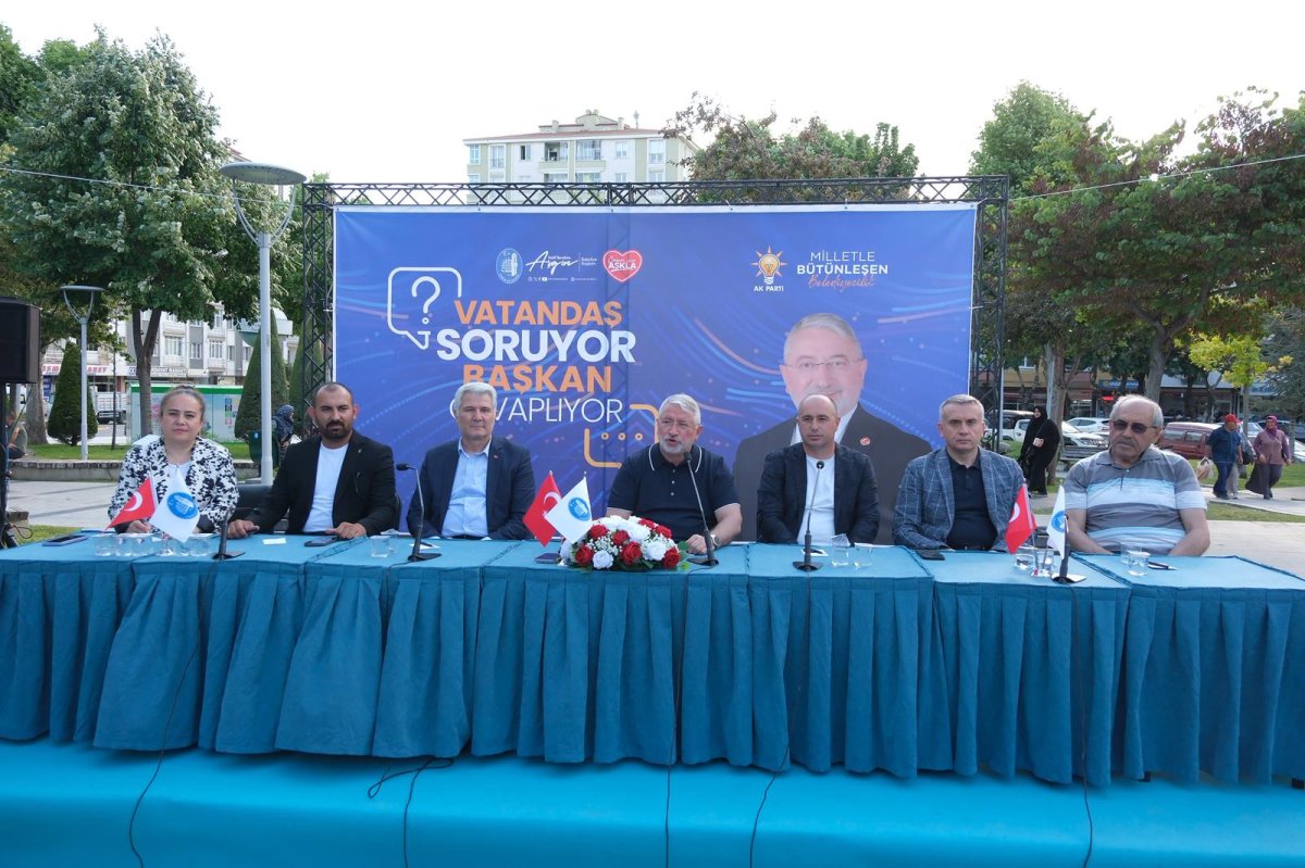 Başkan Aşgın, İskilipli Atıf Hoca Parkı’nda Vatandaşlarla Buluştu
