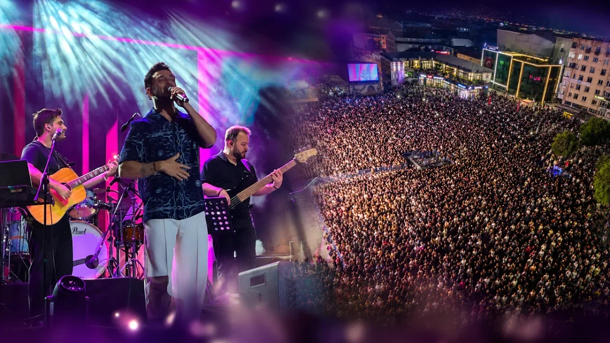 Buray, Hitit Festivali'nde Çorumluları Coşturdu