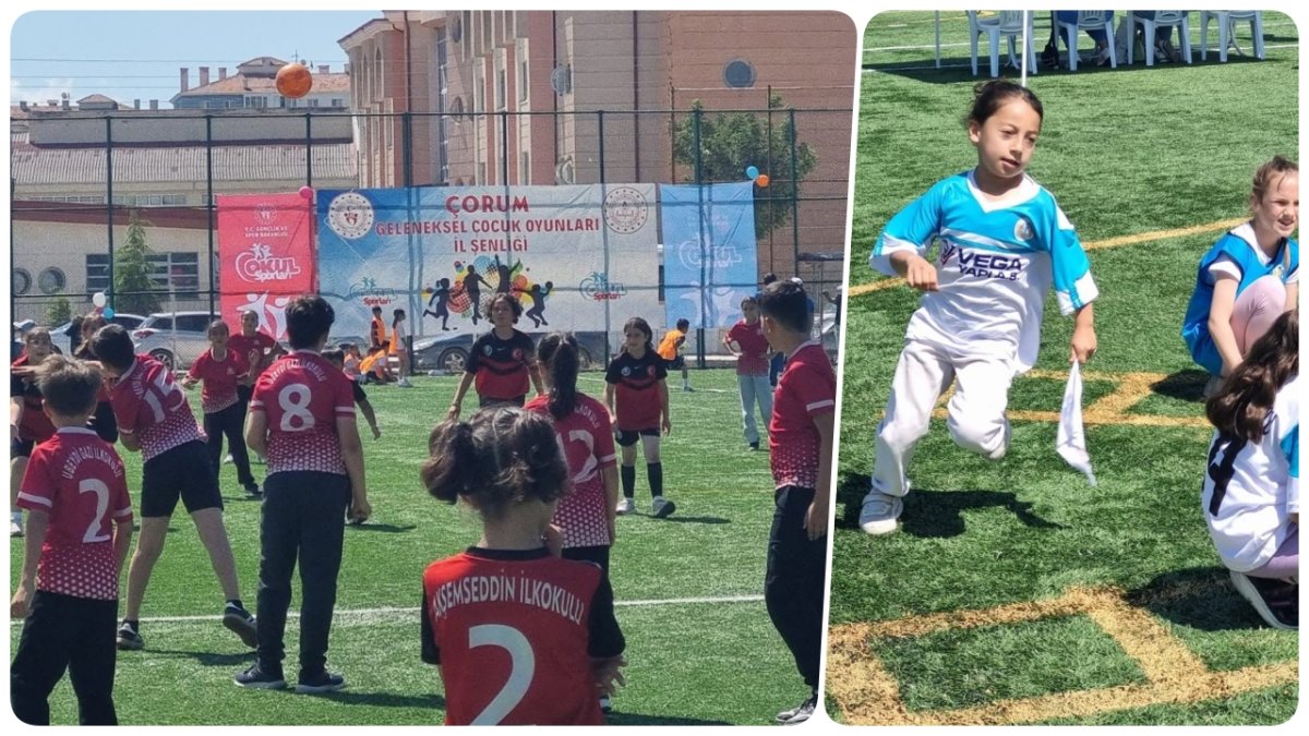 Geleneksel Çocuk Oyunları Şenliğinde Heyecan Sürüyor