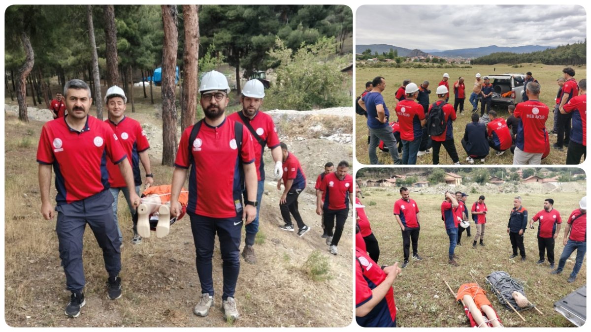 Osmancık Meb Akub'dan Zorlu Arazide 5 Günlük Nefes Kesen Eğitim