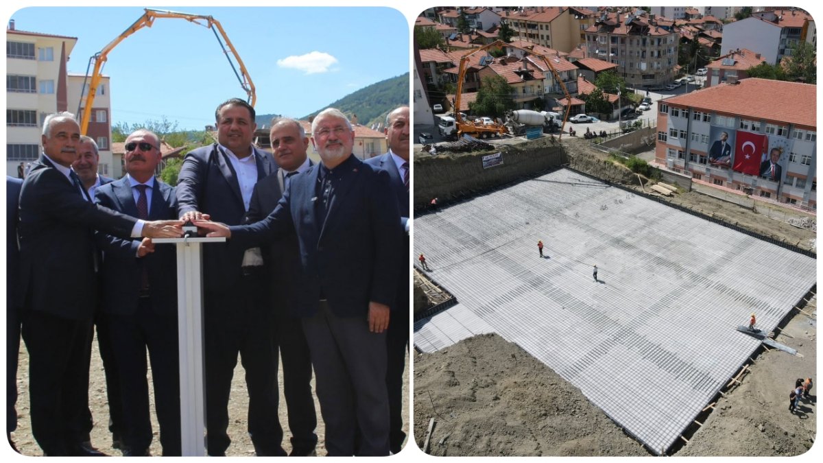 İskilip'te Dev Spor Yatırımı: Yarı Olimpik Yüzme Havuzunun Temeli Atıldı