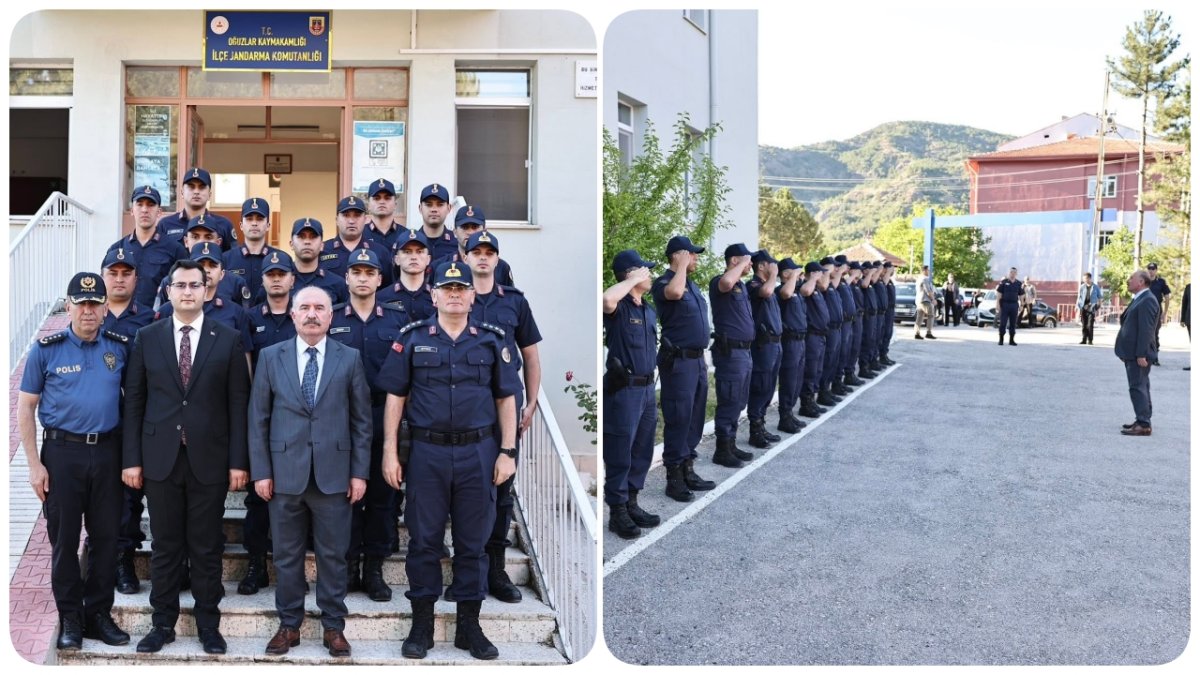 Vali Ali Çalgan'dan Oğuzlar'da Güvenlik Güçlerine Ziyaret