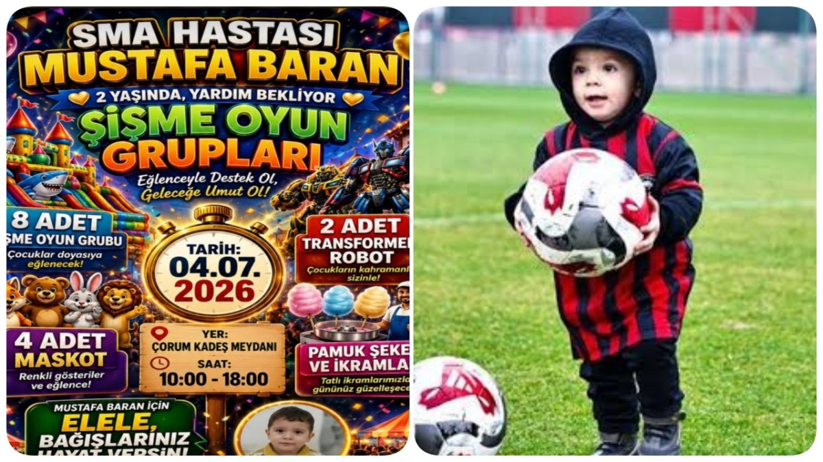 Mustafa Baran İçin Eğlence Dolu Yardım Festivali