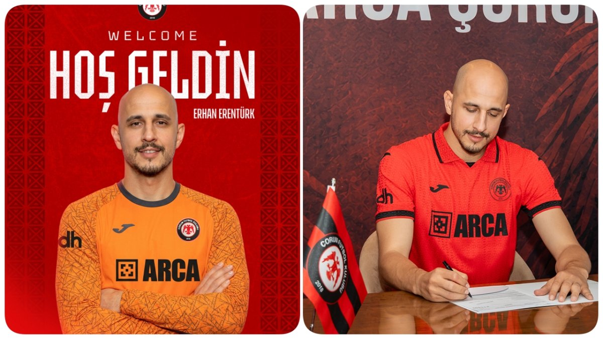 Arca Çorum Fk'dan Bir İmza Daha: Erhan Erentürk Kadroya Katıldı
