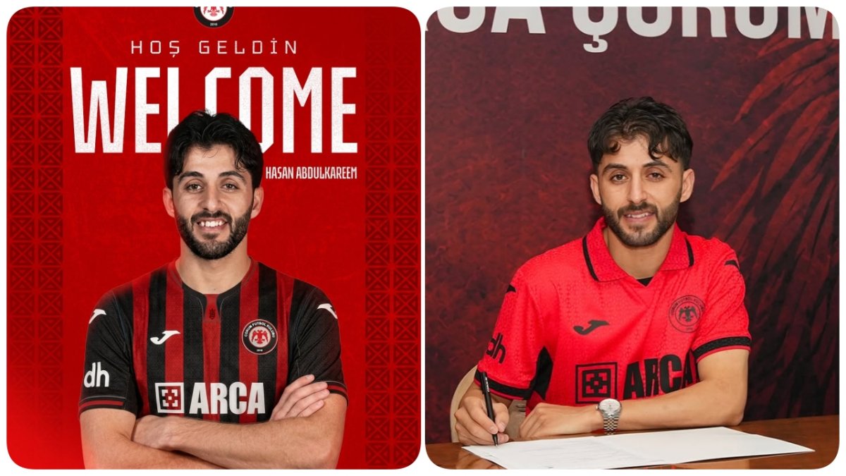 Arca Çorum Fk'dan Bir İmza Daha: Hasan Abdulkareem Kadroya Katıldı
