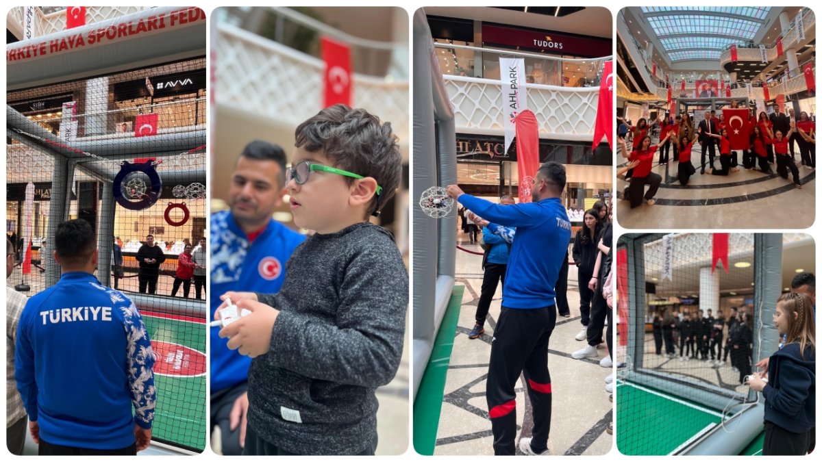 Ençlik Haftası Coşkusu: Teknoloji Ve Spor "Drone Soccer" İle Buluştu