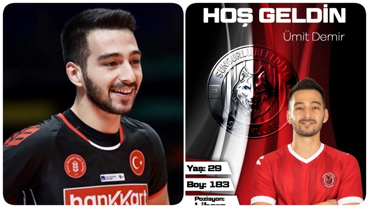 Sungurlu Belediyespor'dan Savunmaya Efeler Ligi Takviyesi: Ümit Demir İmzayı Attı