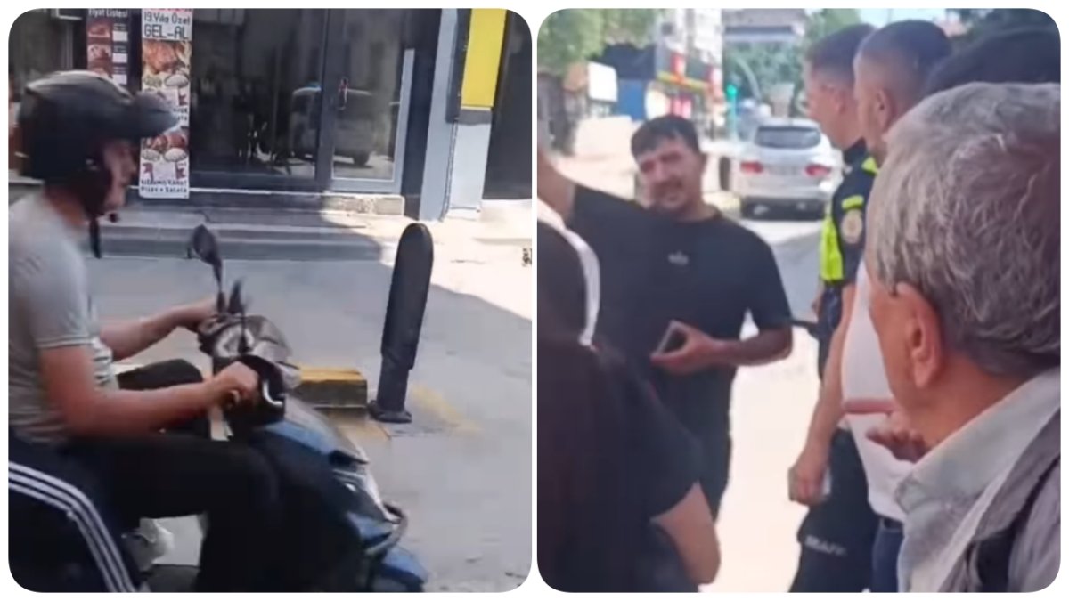 Ilıca Caddesi’nde Moto Kurye Küçük Yaştaki Çocuğa Çarptı