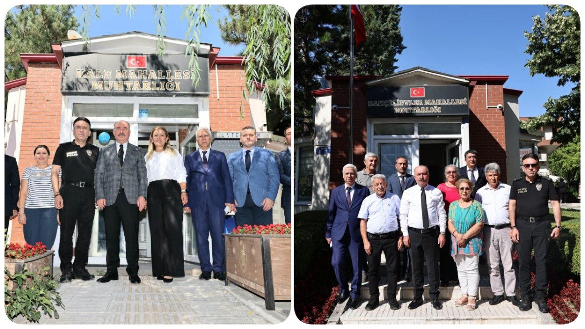 Ali Çalgan'dan Kale Ve Bahçelievler Mahalle Muhtarlıklarına Ziyaret