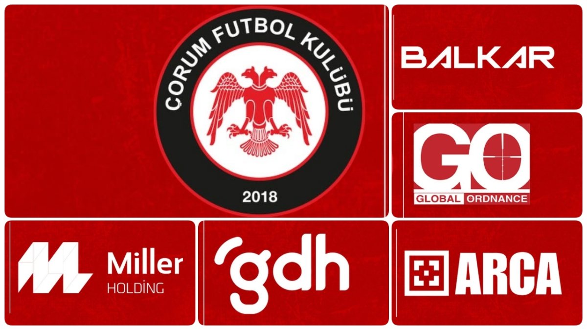 Arca Çorum Fk'da Yeni Sezon Forma Sponsorları Belli Oldu