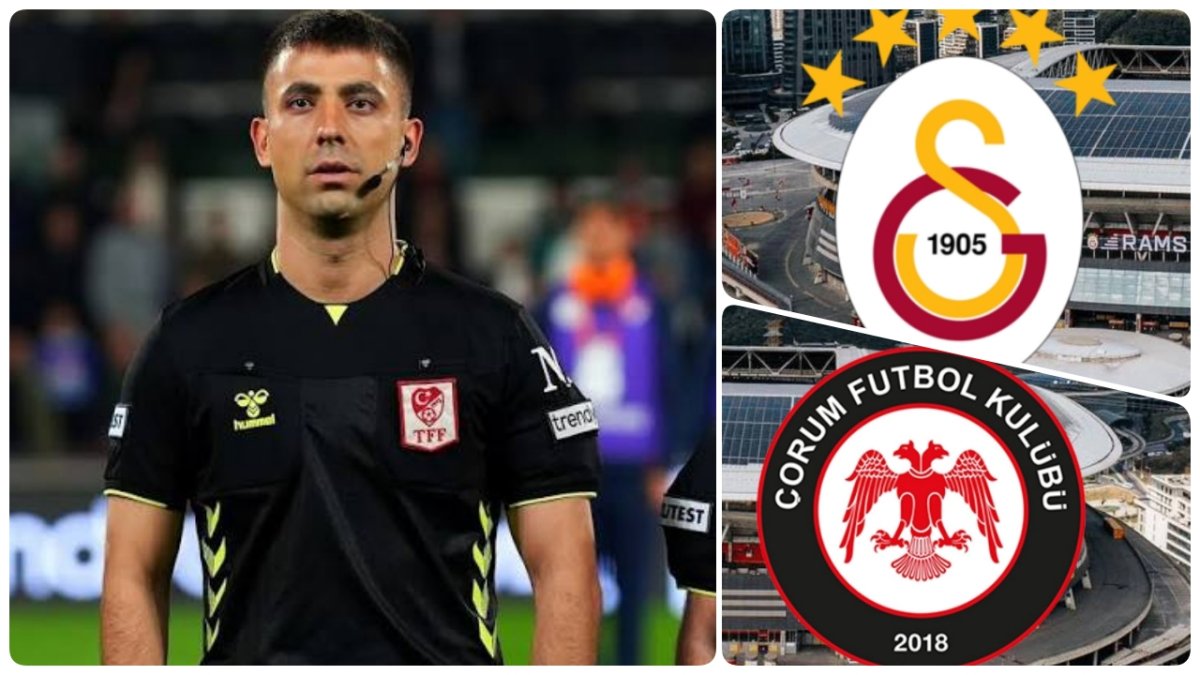 Dev Maçın Hakemi Belli Oldu: Galatasaray - Arca Çorum Fk Maçını Batuhan Kolak Yönetecek