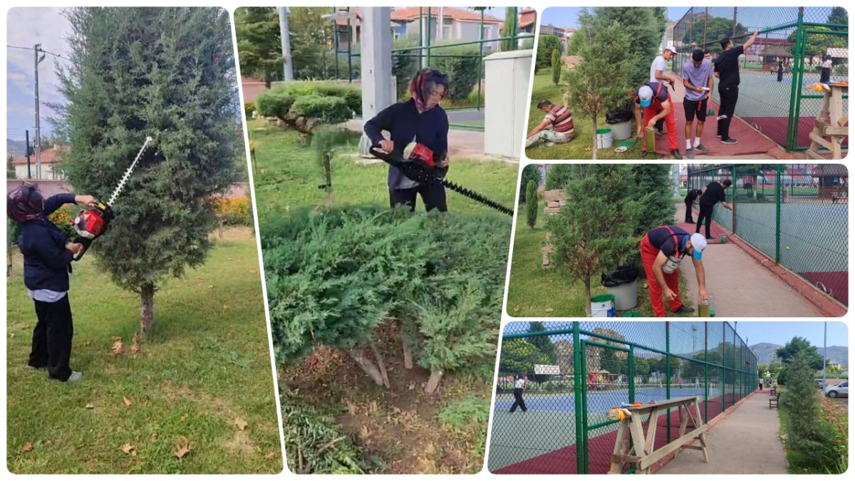 Osmancık Spor Tesislerinde Bakım Ve Yenileme Çalışmaları