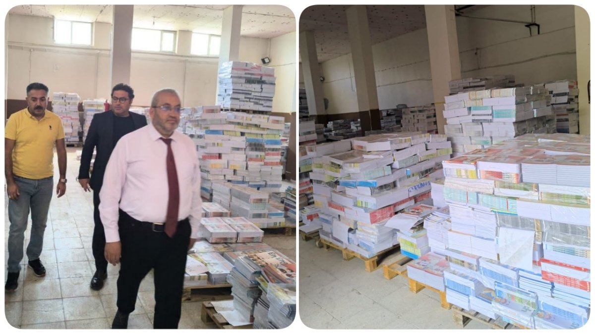 Çorum İl Milli Eğitim Müdürü Cemil Çağlar'dan Kitap Deposunda İnceleme