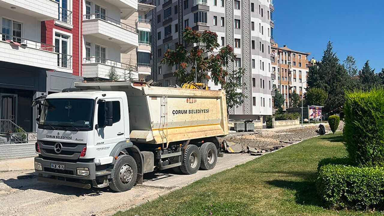 Çorum Şantiyeye Döndü
