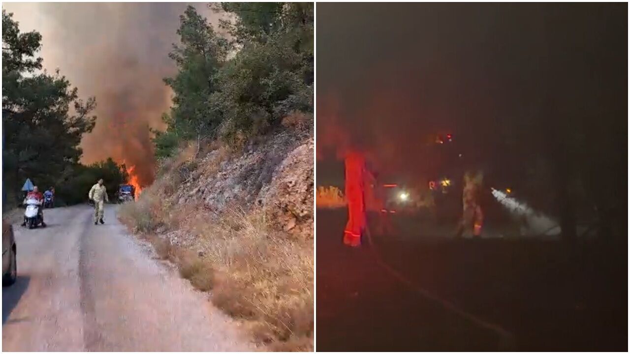 Çorum'un Orman Kahramanları Fethiye'de Görev Başında