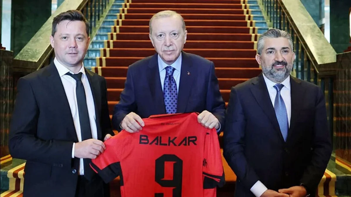 Çorum FK’dan Cumhurbaşkanı Erdoğan’a 9 Numaralı Forma