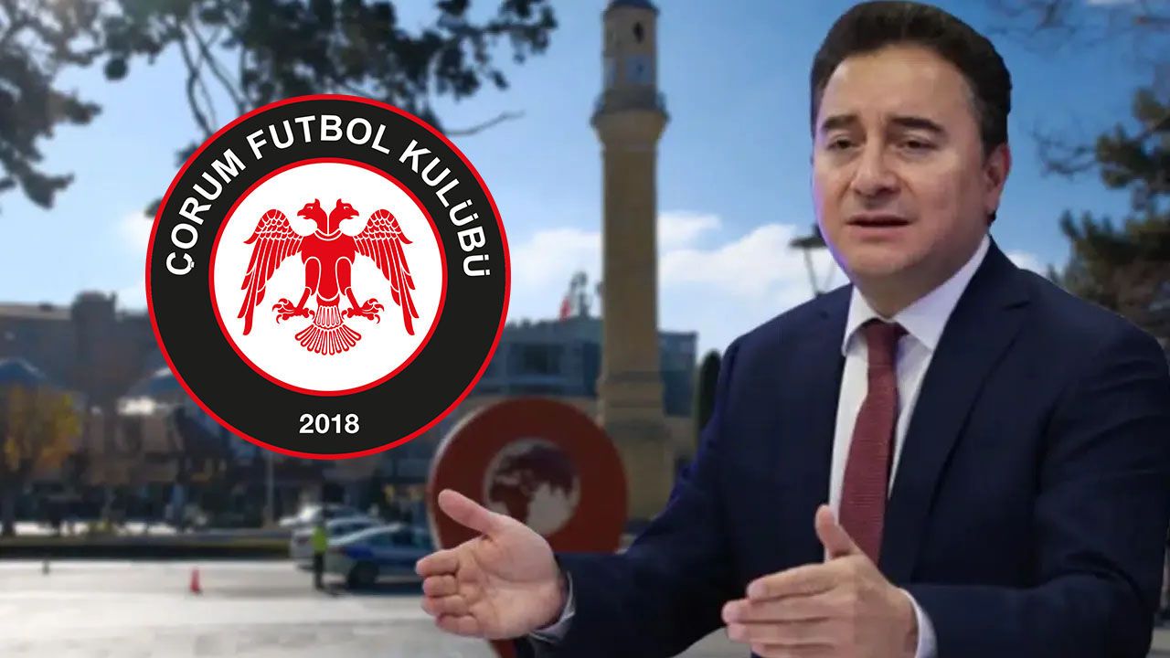 DEVA Lideri Babacan, Çorum FK’nın Tarihi Başarısını Kutladı