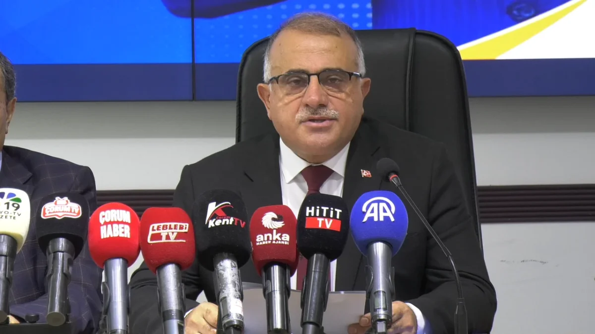 Ak Parti Çorum Teşkilatından 25. Yıl Dönümüne Özel Basın Toplantısı
