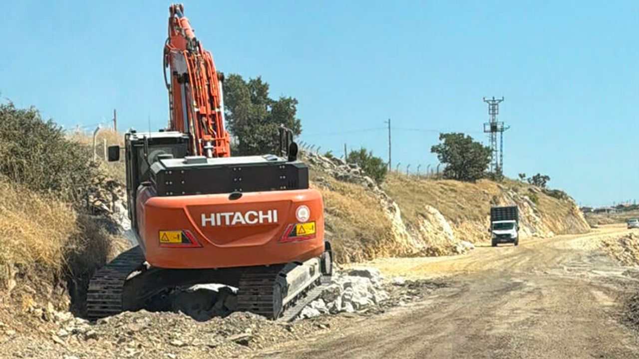 Eskiekin Yolu Genişletiliyor
