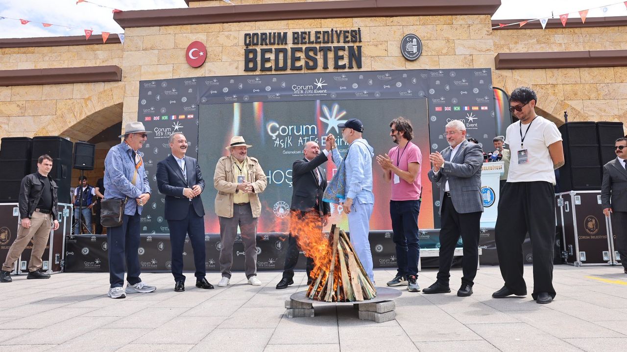 Festival Ateşi Yakıldı, Çorum Lezzetlerini Dünyaya Tanıtıyor