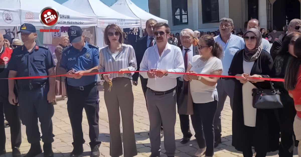 Mecitözü'nde 'El Emeği Göz Nuru' Yıl Sonu Sergisi Törenle Açıldı