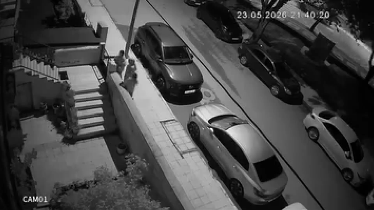 Ulukavak’ta Güvenlik Kamerasına Yansıyan Olay Tepki Çekti