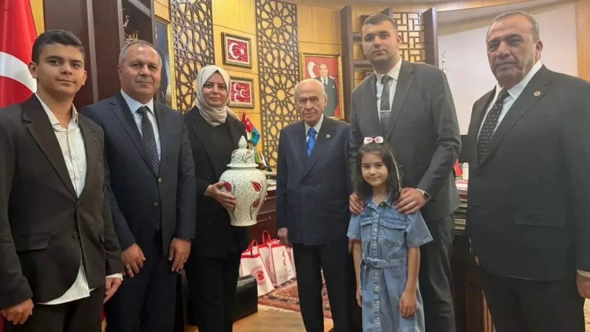 Mhp Çorum İl Başkanı Çıplak'tan Devlet Bahçeli'ye Ziyaret