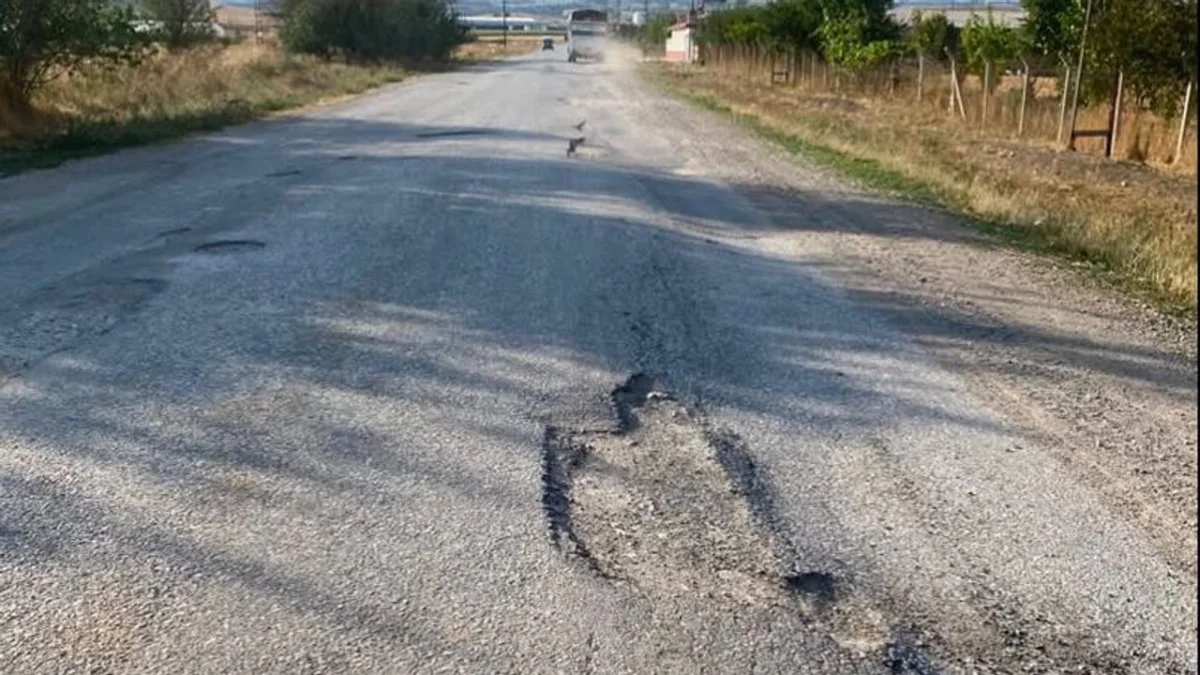 Kadıkırı Köyü Sakinlerinden 'Bozuk Yol' İsyanı