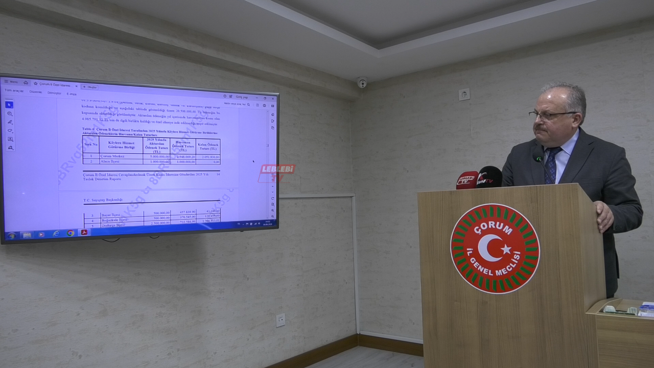 KÖYDES’E BÜTÇE AKTARIMLARINA SAYIŞTAY FRENİ
