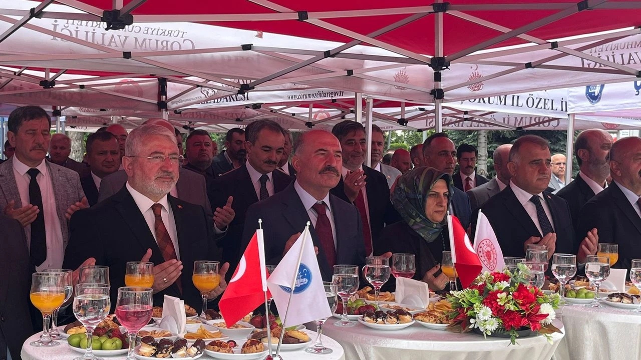 Çorum Protokolü Bayramlaşma Programında Buluştu
