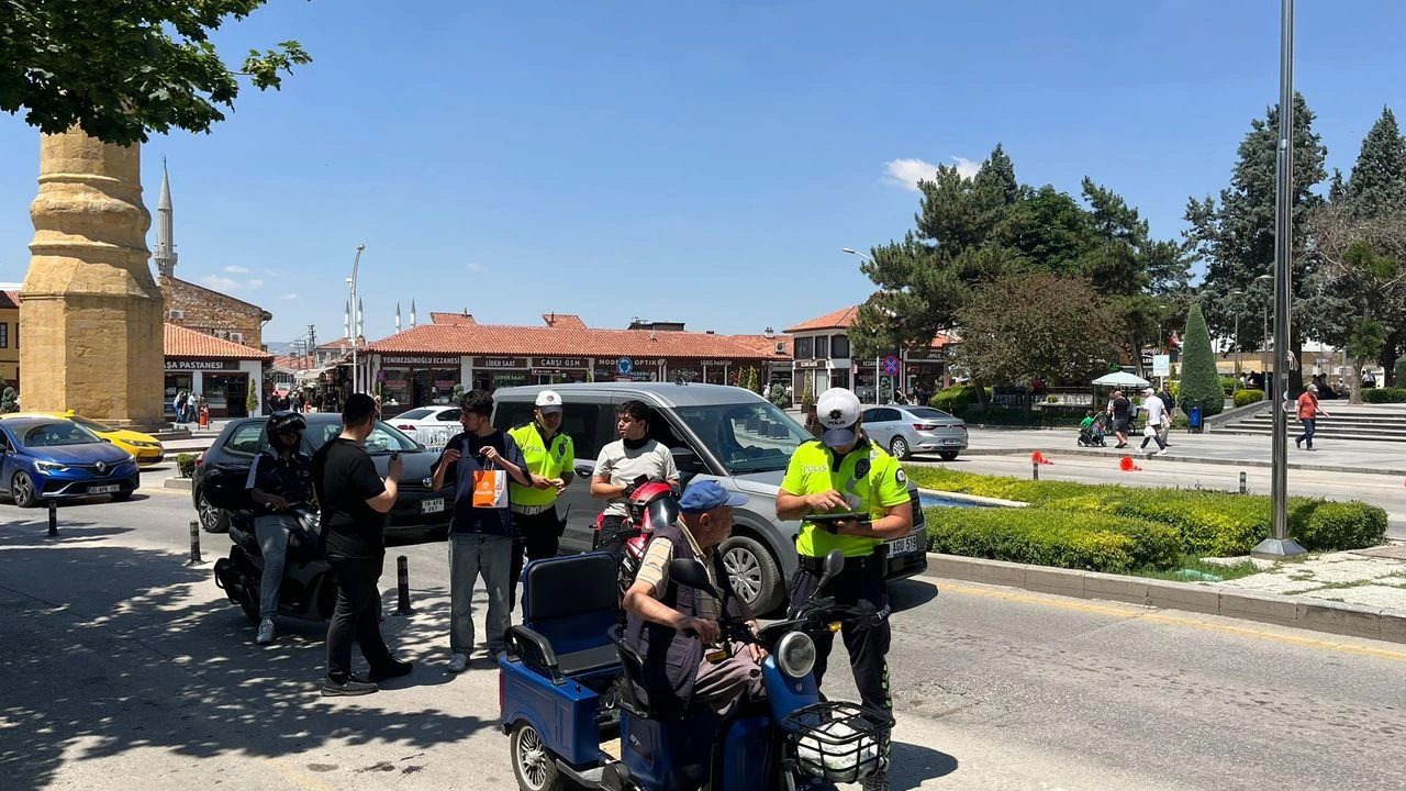 Motosiklet Sürücülerine Sıkı Denetim!