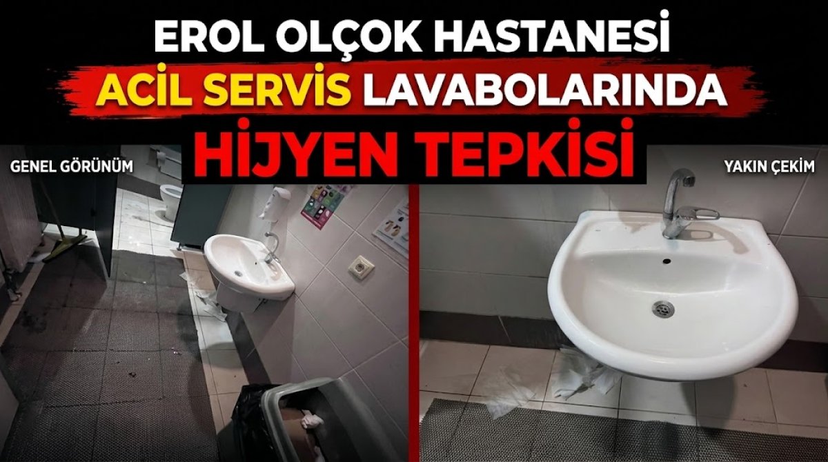 Erol Olçok Hastanesi Acil Servis Lavabolarında Hijyen Tepkisi